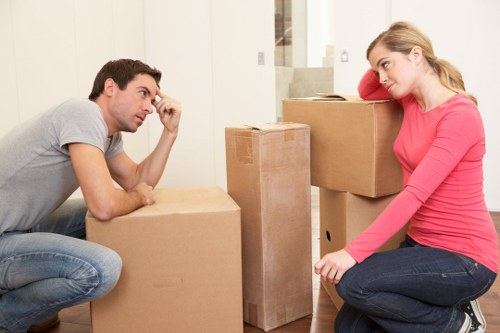 Organised moving boxes and protective packing supplies for Bayswater