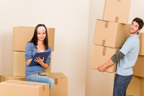 Local Bayswater moving team handling furniture and boxes